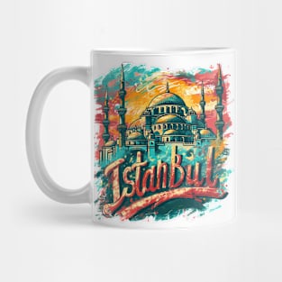 Istanbul Retro Turkey t-shirt Mug